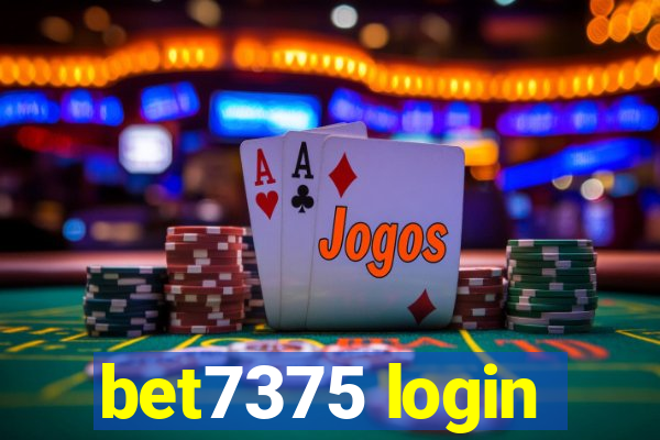 bet7375 login